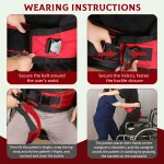 Support Gait Belt with Leg Support - Image 2