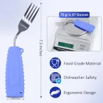 Angled Spoon & Fork - Image 5